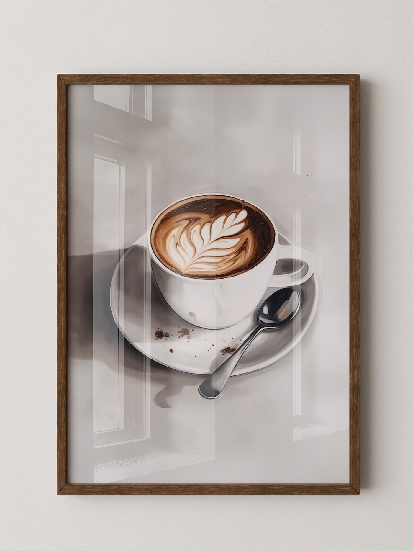 Cappuccino Kunst Latte Art