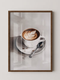Cappuccino Kunst Latte Art