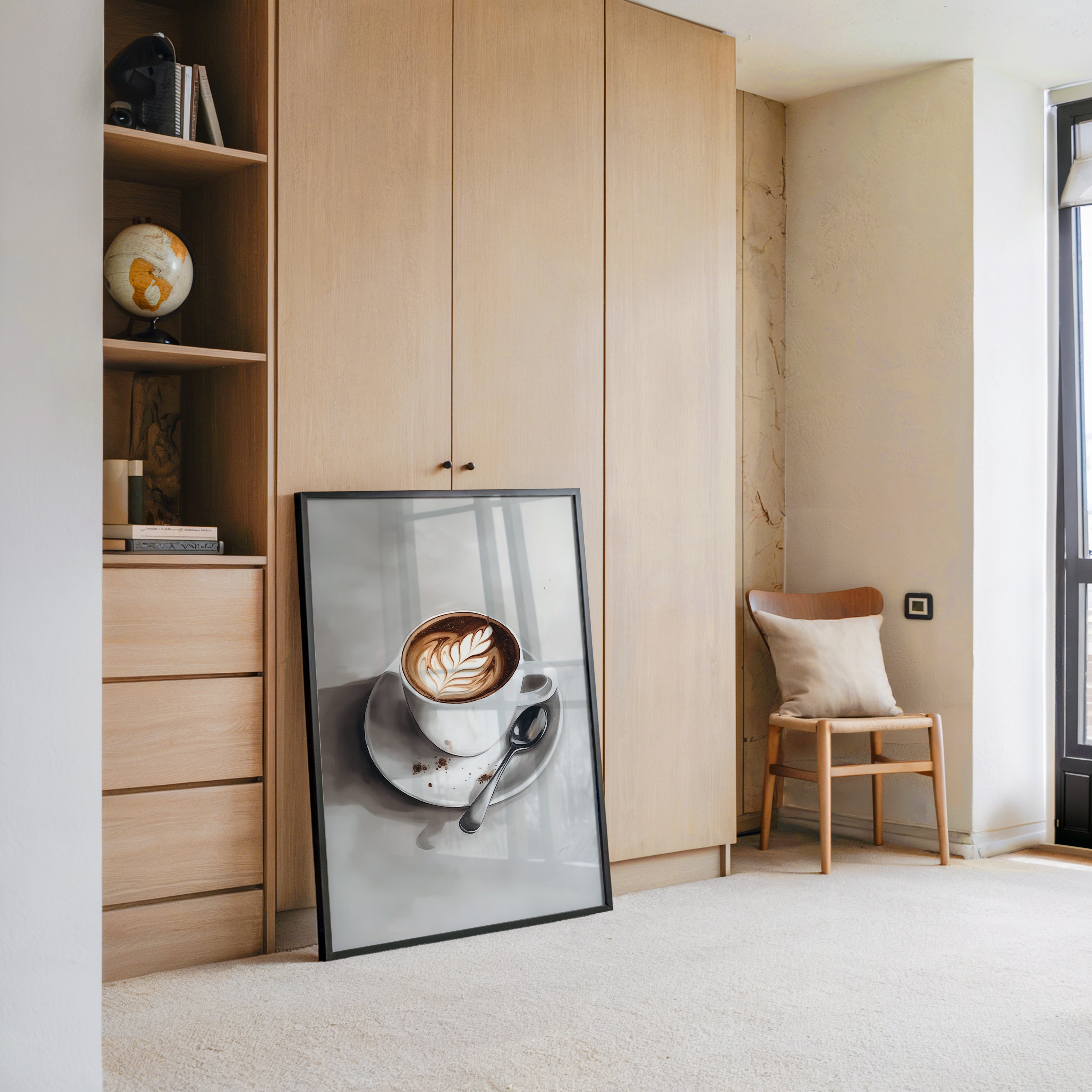 Cappuccino Kunst Latte Art