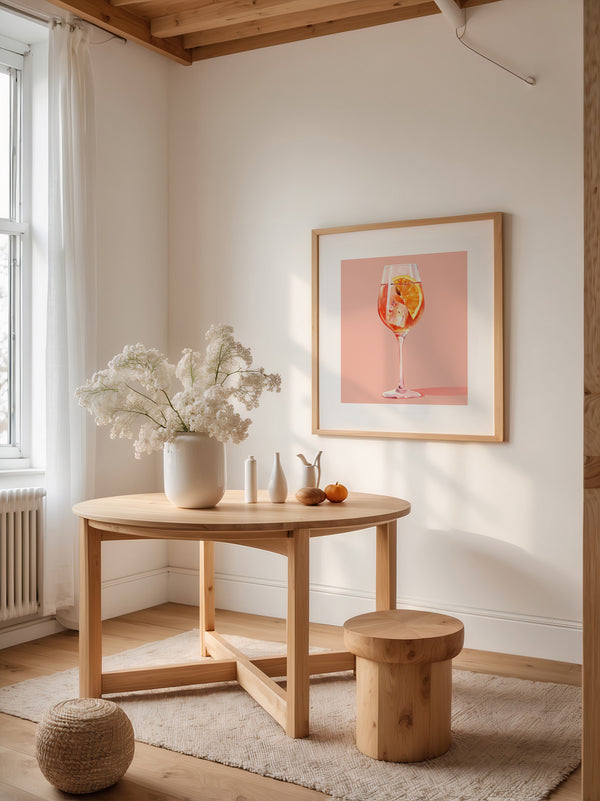 Cocktailglas Orange Aquarell
