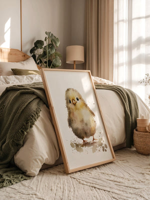 Küken Aquarell zart