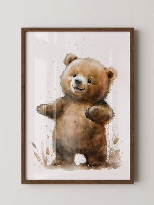 Niedlicher Bär Aquarellstil
