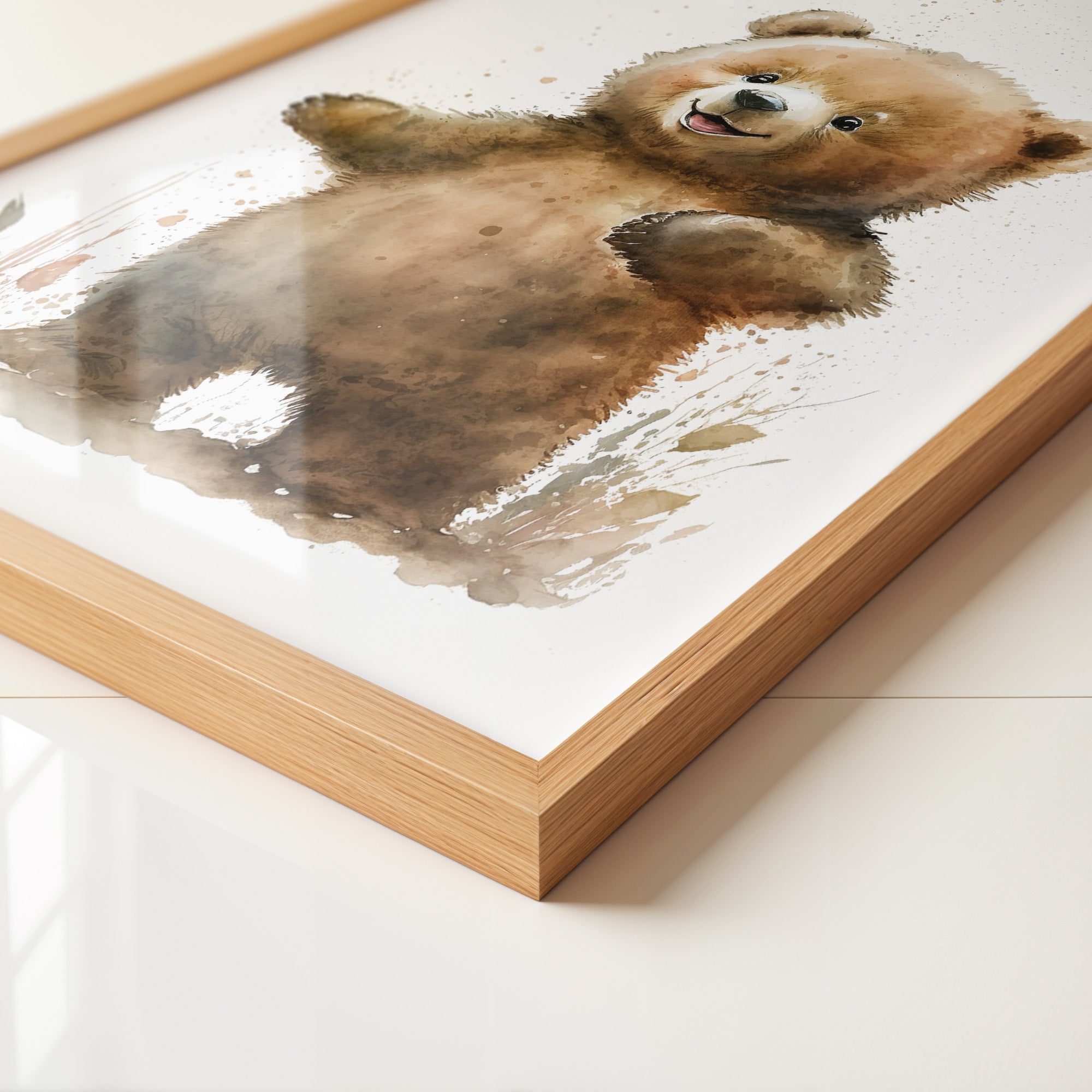 Niedlicher Bär Aquarellstil