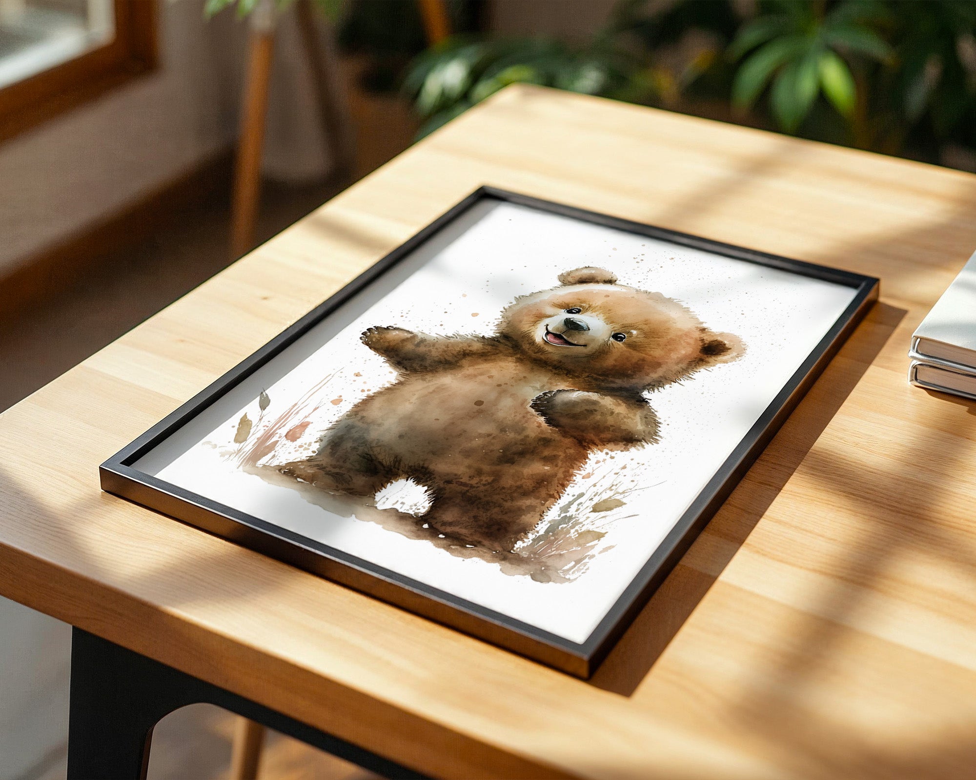 Niedlicher Bär Aquarellstil