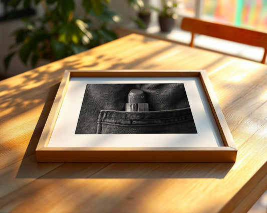 Coco Lippenstift Jeans Tasche