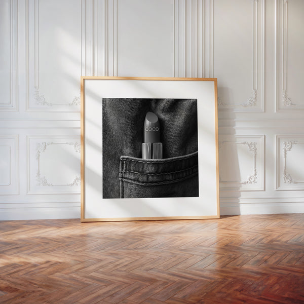 Coco Lippenstift Jeans Tasche