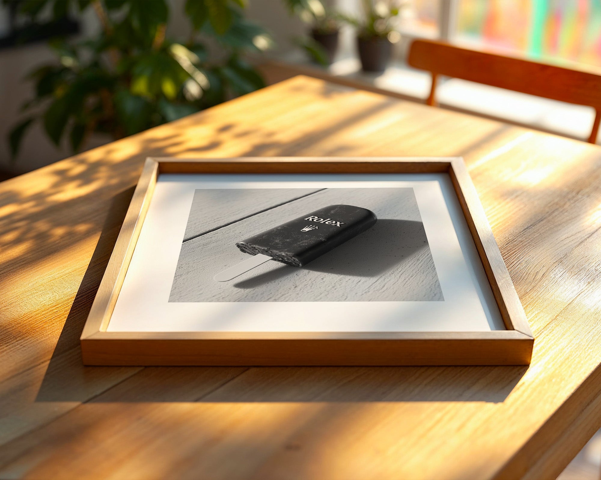 Eiscreme Schwarz Luxus