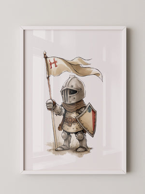 Ritter Cartoon Witzig