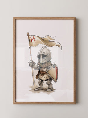 Ritter Cartoon Witzig