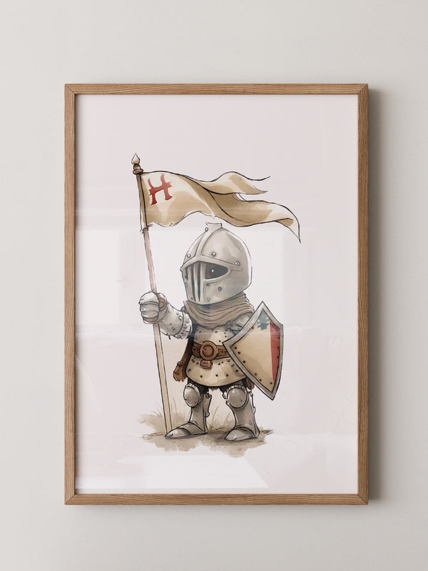 Ritter Cartoon Witzig