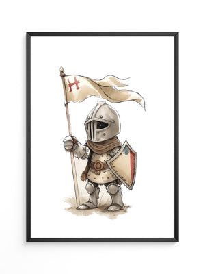 Ritter Cartoon Witzig