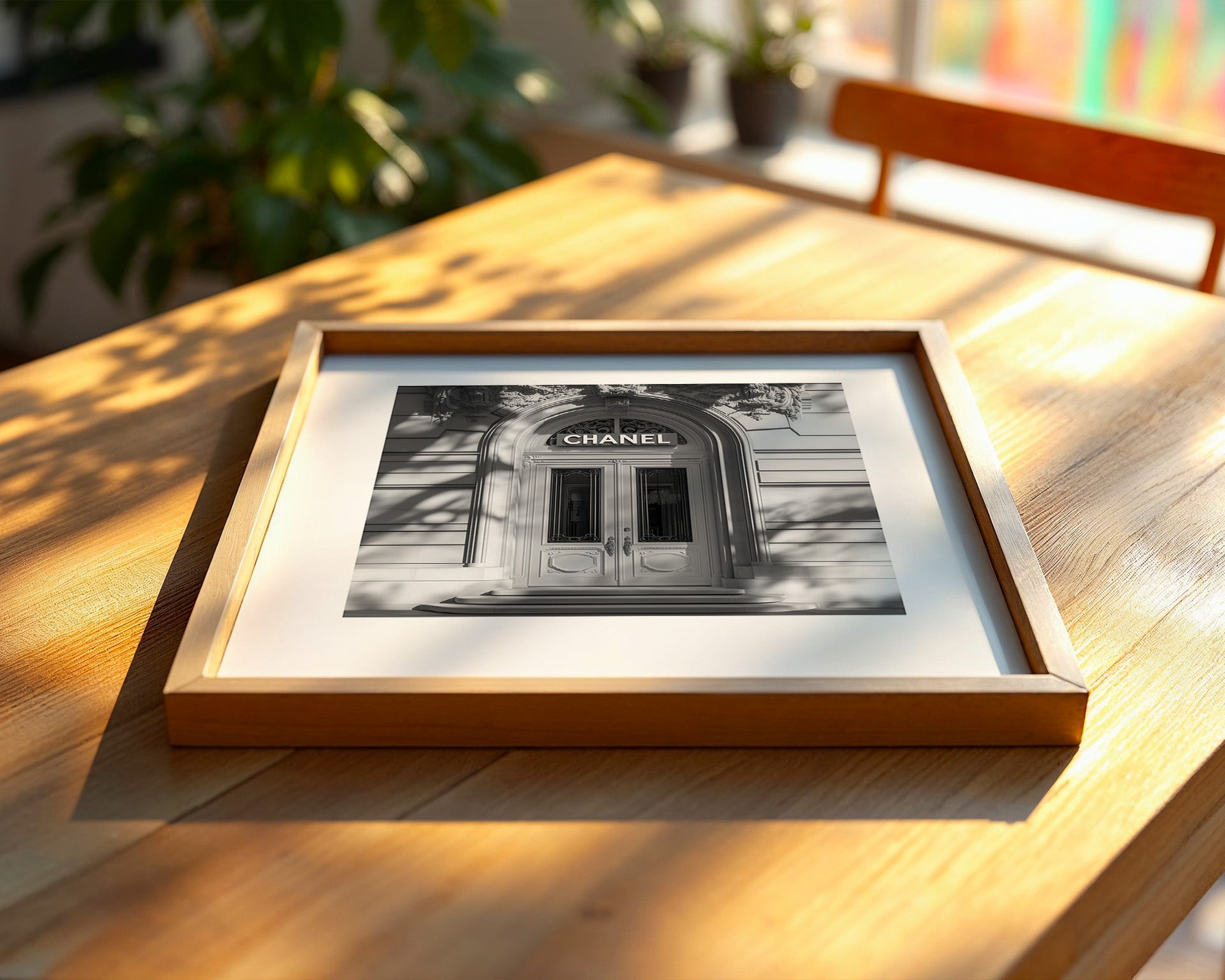 Eingang Schatten Spiel Schwarzweiß