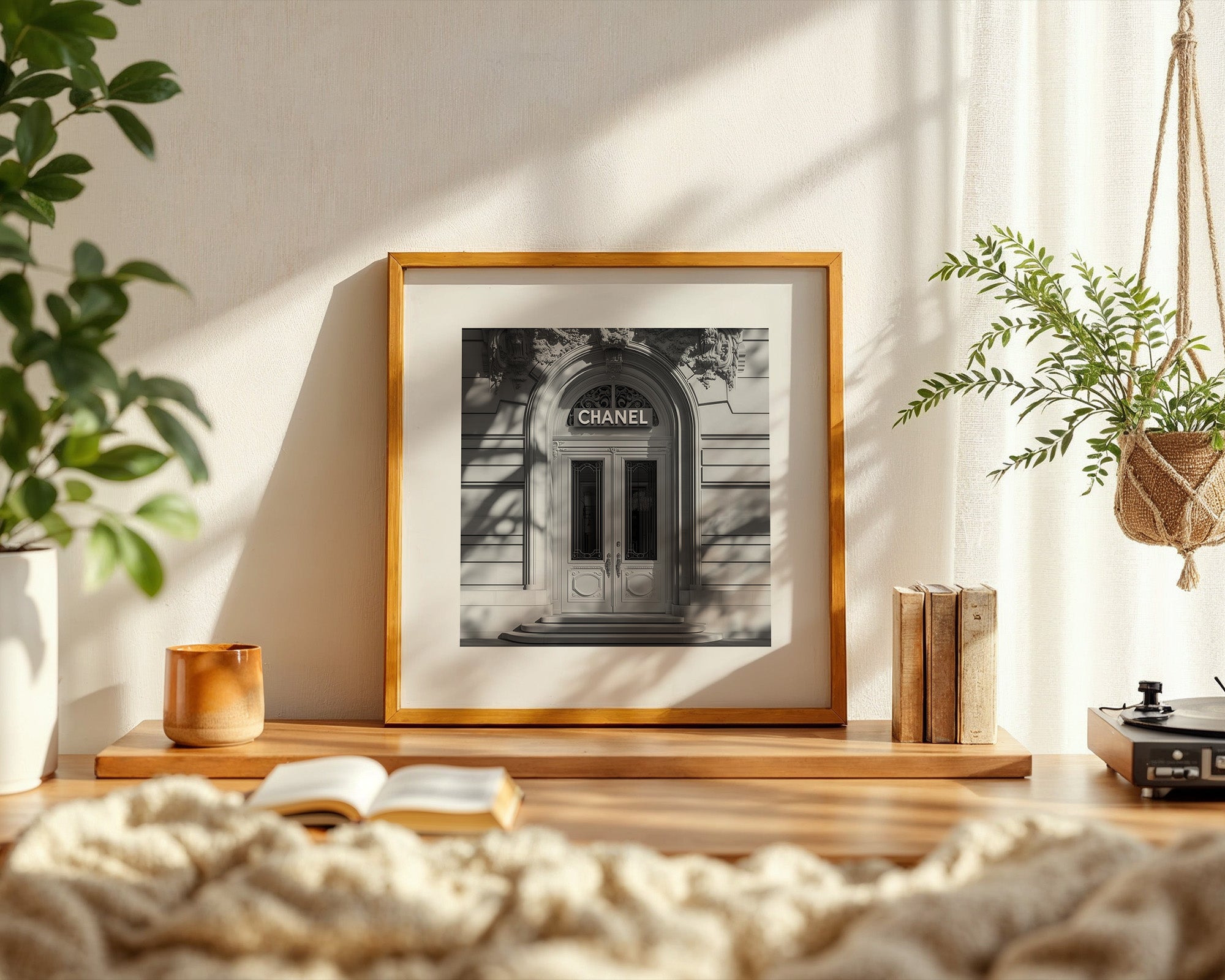 Eingang Schatten Spiel Schwarzweiß