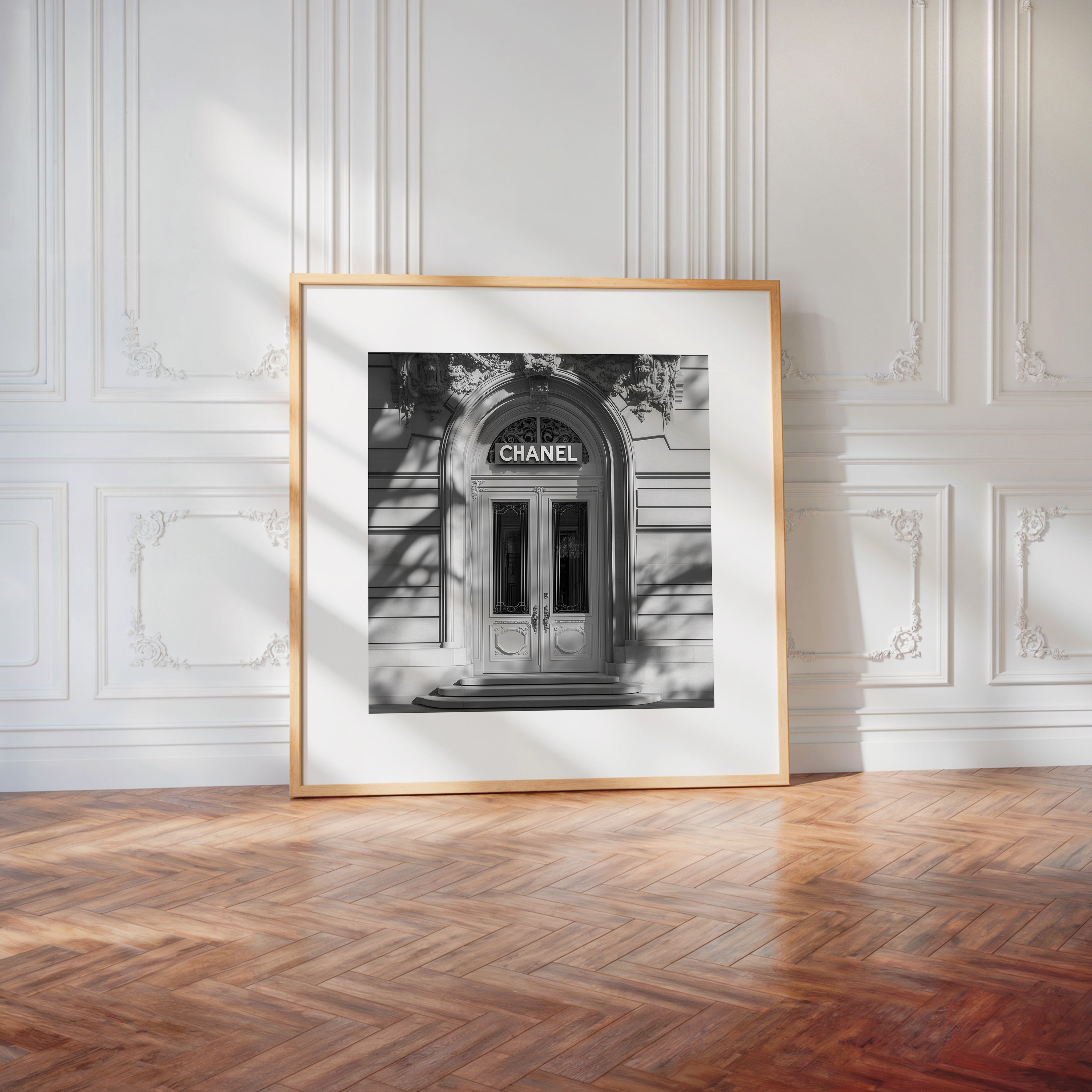 Eingang Schatten Spiel Schwarzweiß