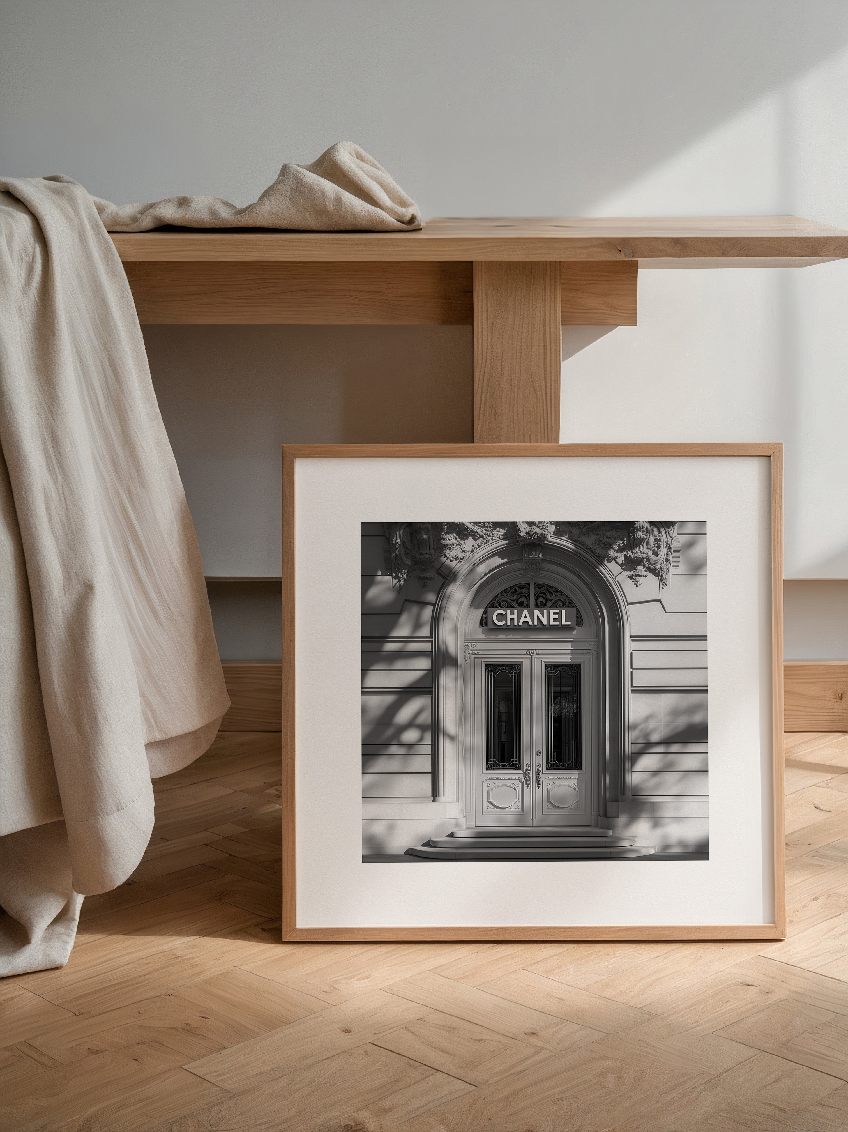 Eingang Schatten Spiel Schwarzweiß