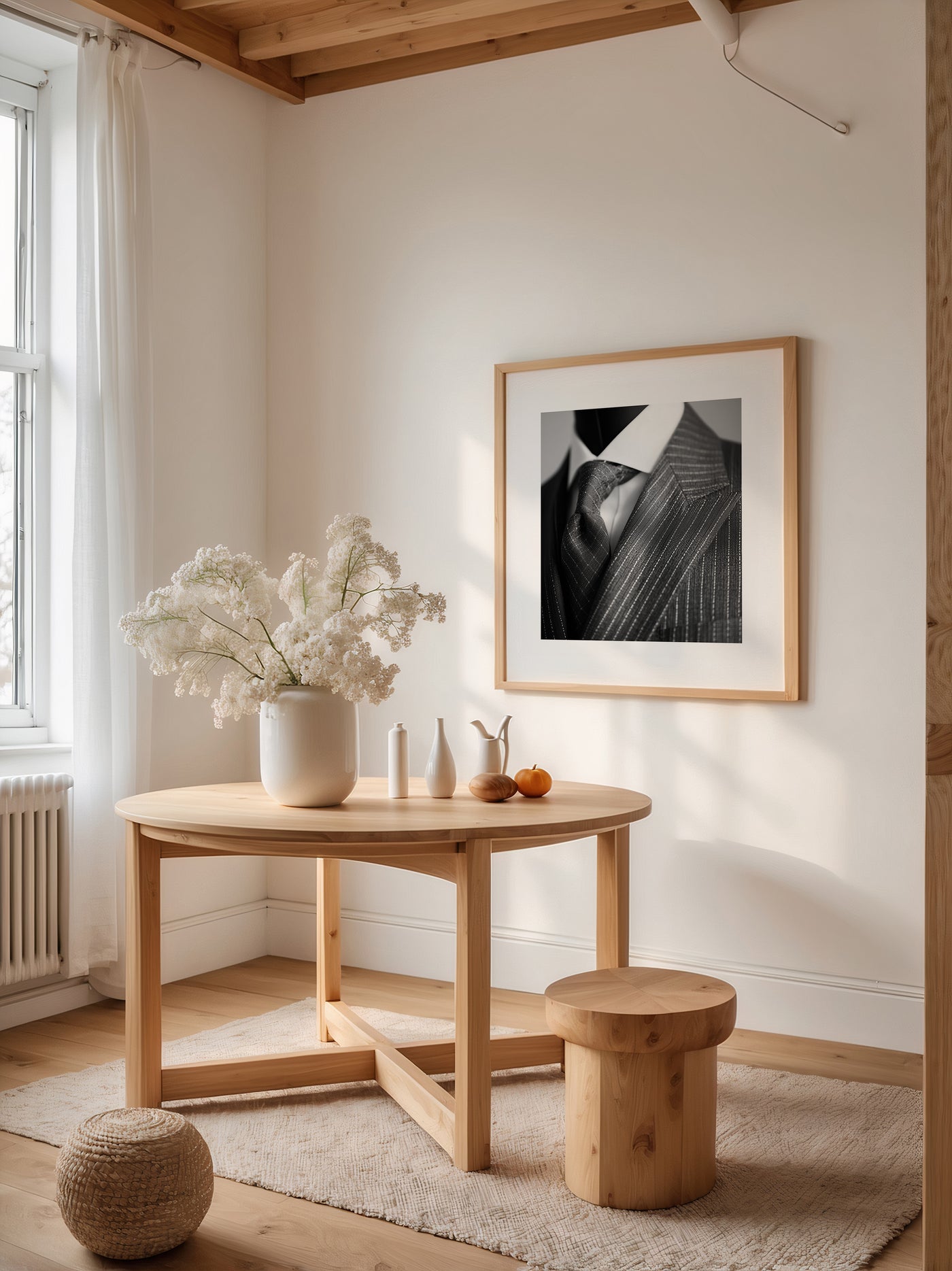 Nadelstreifen Anzug elegant S/W