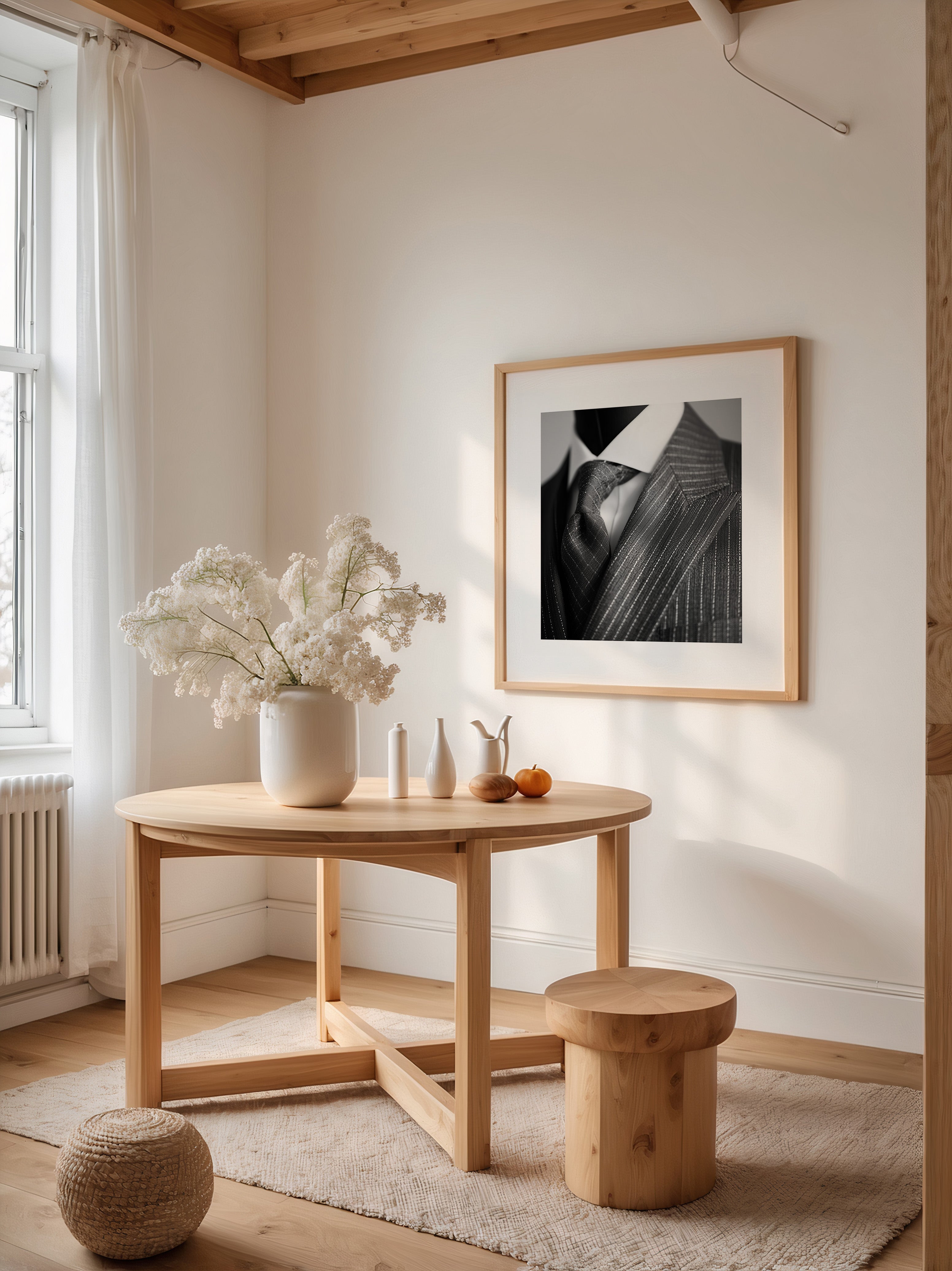 Nadelstreifen Anzug elegant S/W