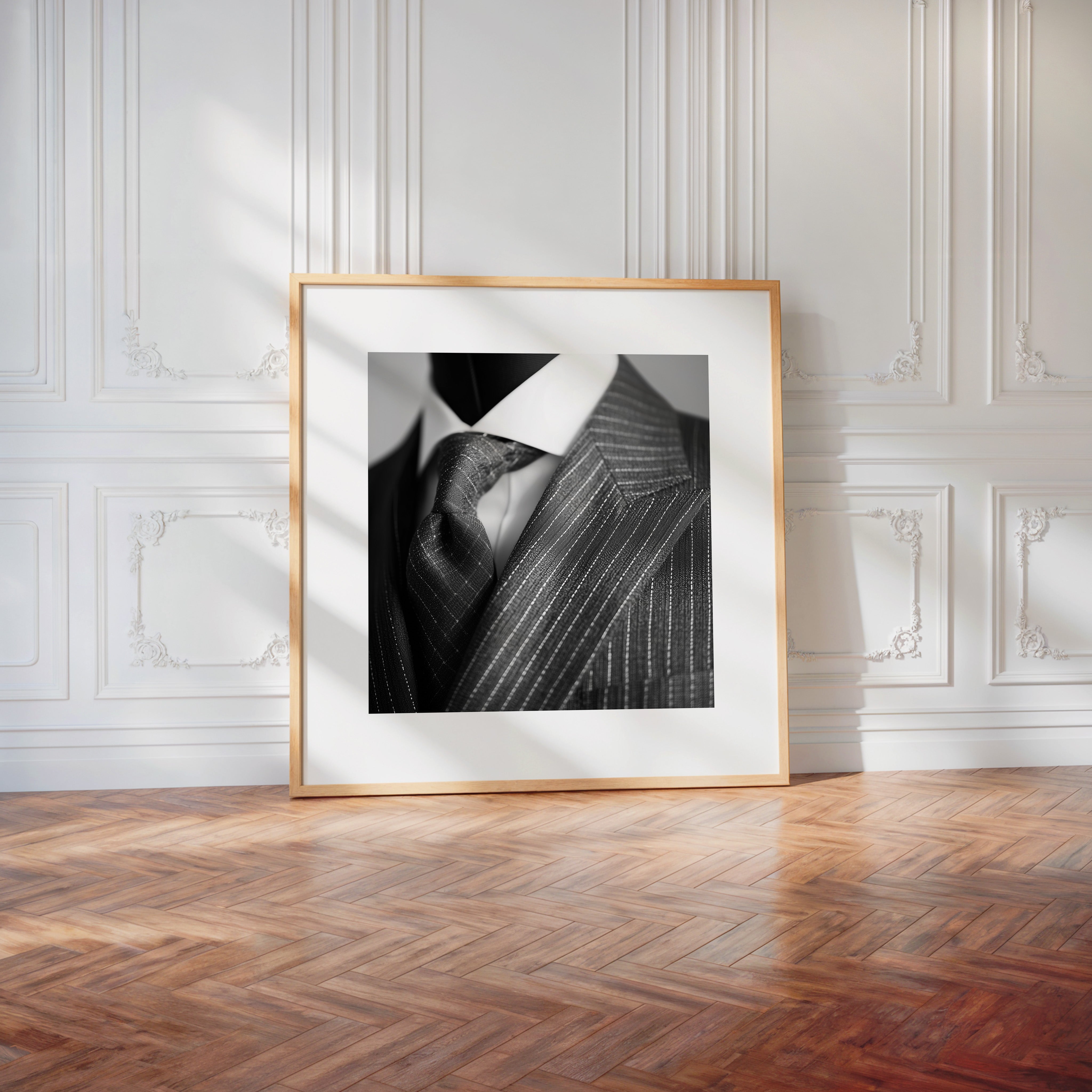 Nadelstreifen Anzug elegant S/W