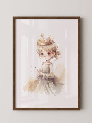 Prinzessin Aquarell Charme