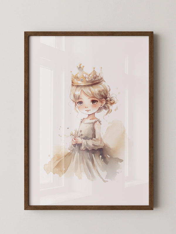 Prinzessin Aquarell Charme