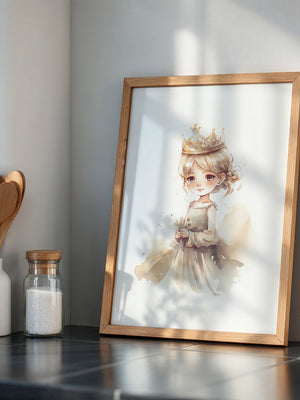 Prinzessin Aquarell Charme