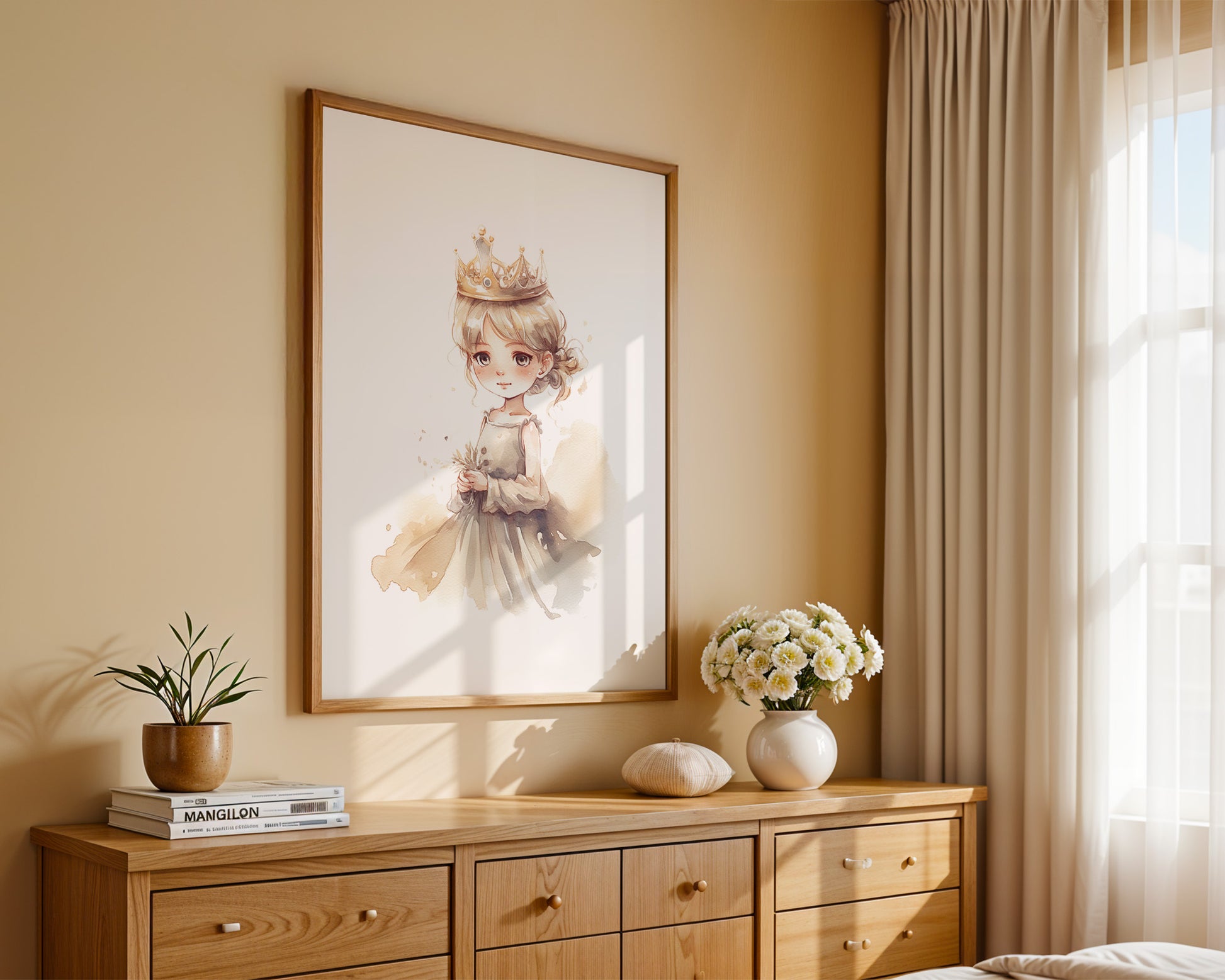 Prinzessin Aquarell Charme