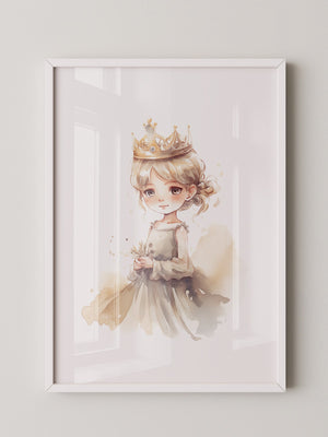 Prinzessin Aquarell Charme