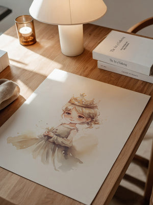 Prinzessin Aquarell Charme