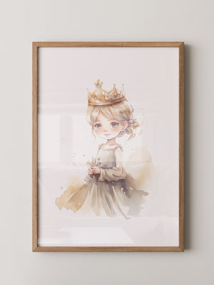 Prinzessin Aquarell Charme