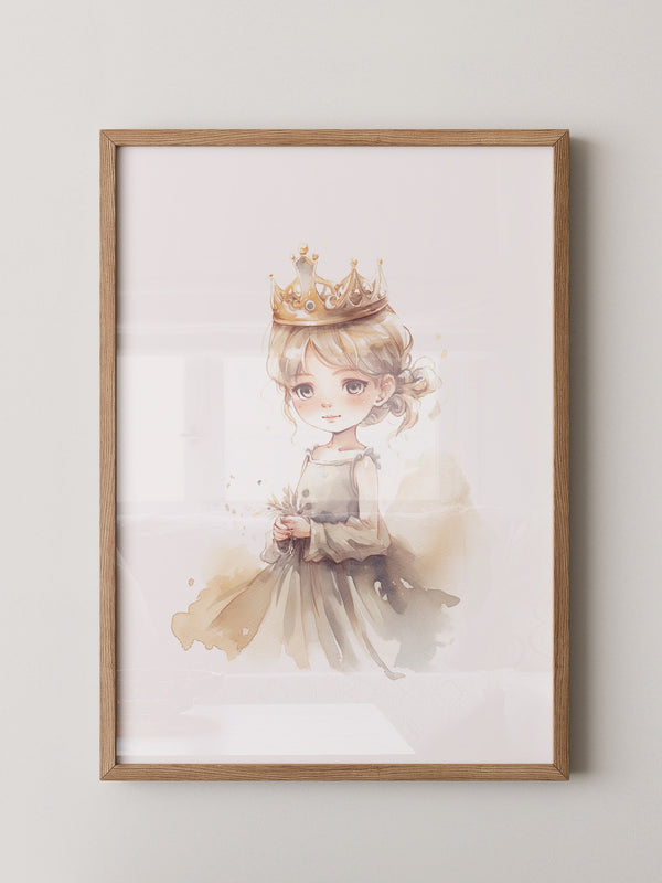 Prinzessin Aquarell Charme