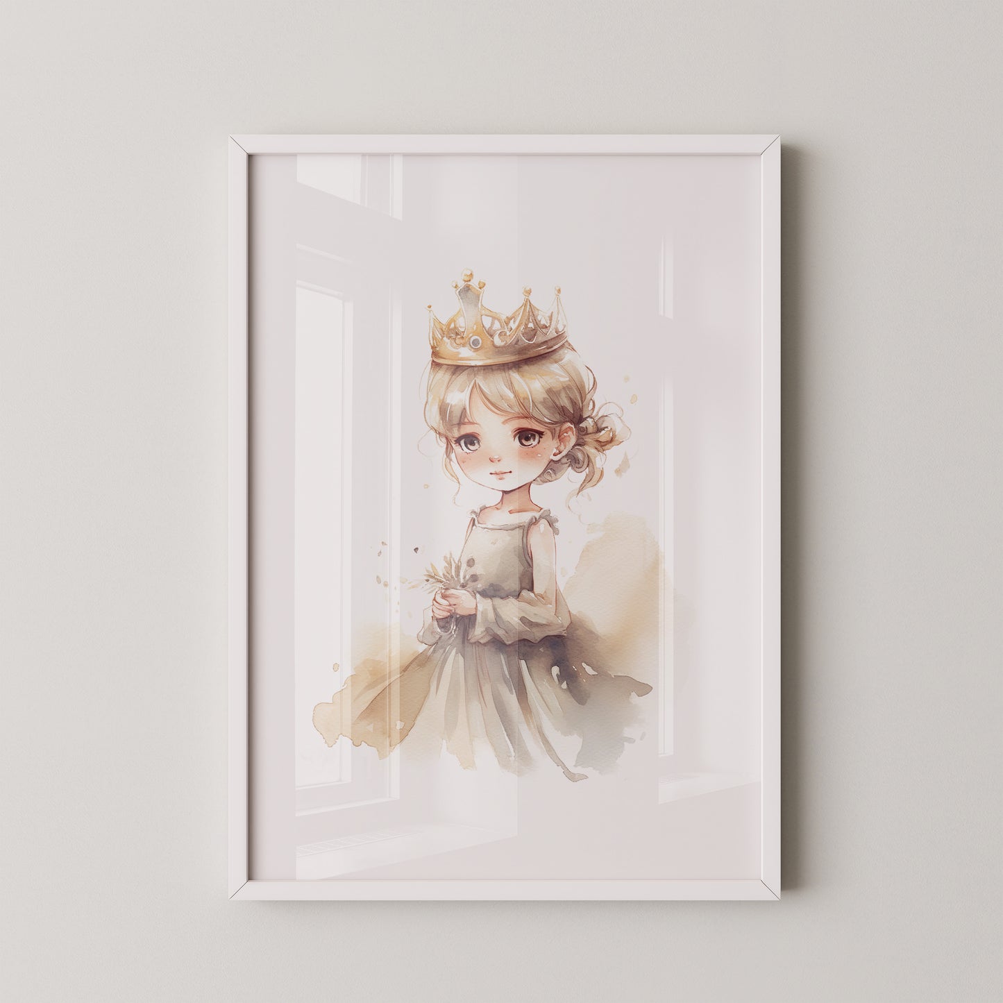 Prinzessin Aquarell Charme