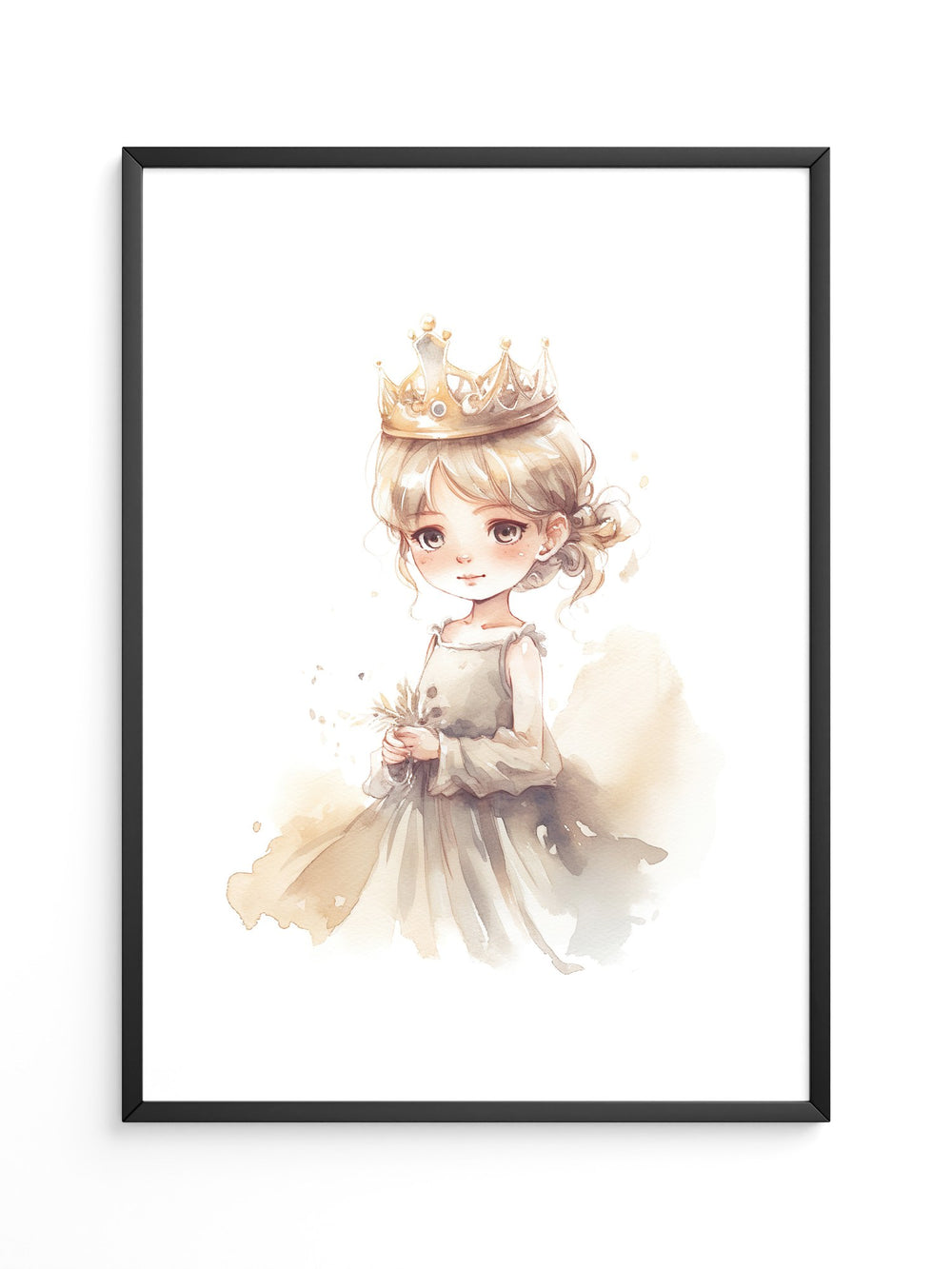 Prinzessin Aquarell Charme