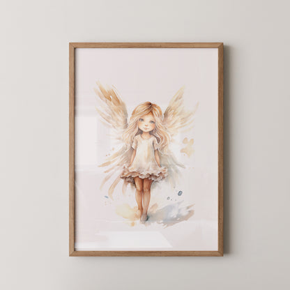 Engelskind Aquarell Stil