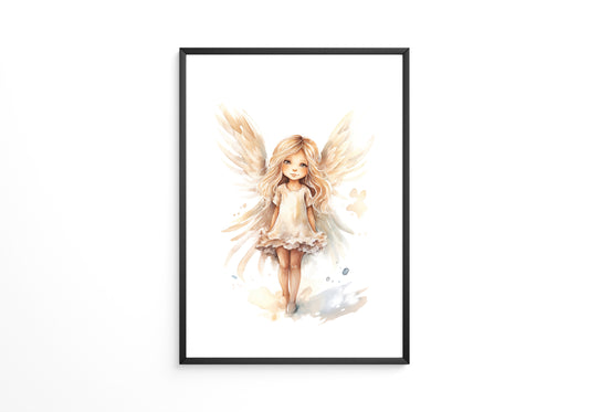 Engelskind Aquarell Stil
