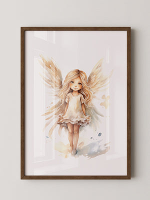 Engelskind Aquarell Stil
