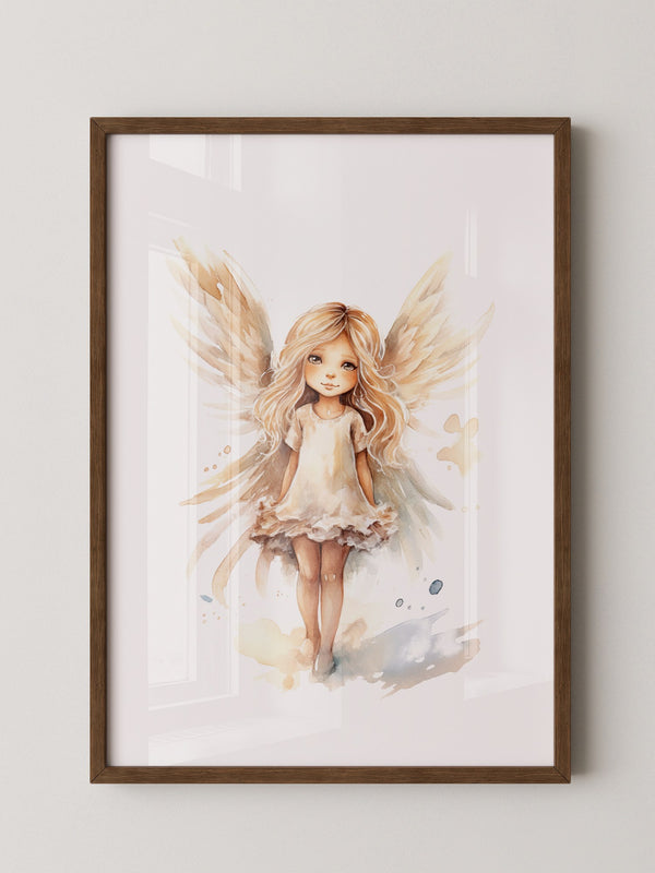 Engelskind Aquarell Stil