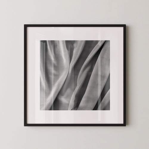 Seidenstoffe Falten Monochrom