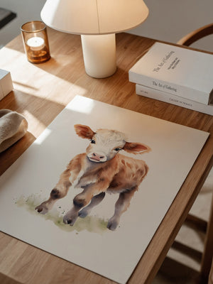 Kalb Aquarell sanfte Farben