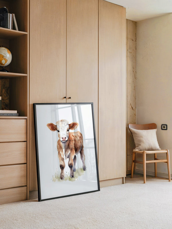 Kalb Aquarell sanfte Farben