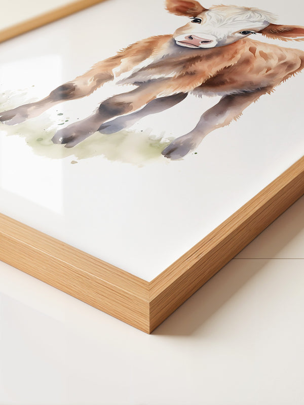 Kalb Aquarell sanfte Farben