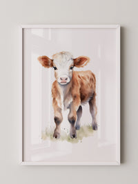 Kalb Aquarell sanfte Farben