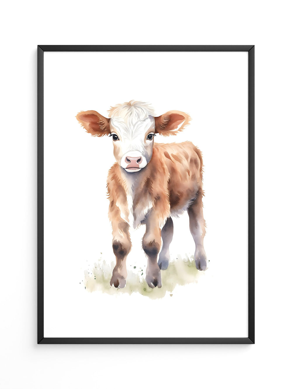 Kalb Aquarell sanfte Farben