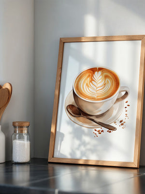 Cappuccino Tasse Latte Art