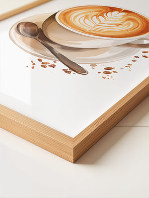 Cappuccino Tasse Latte Art