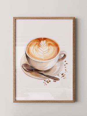 Cappuccino Tasse Latte Art