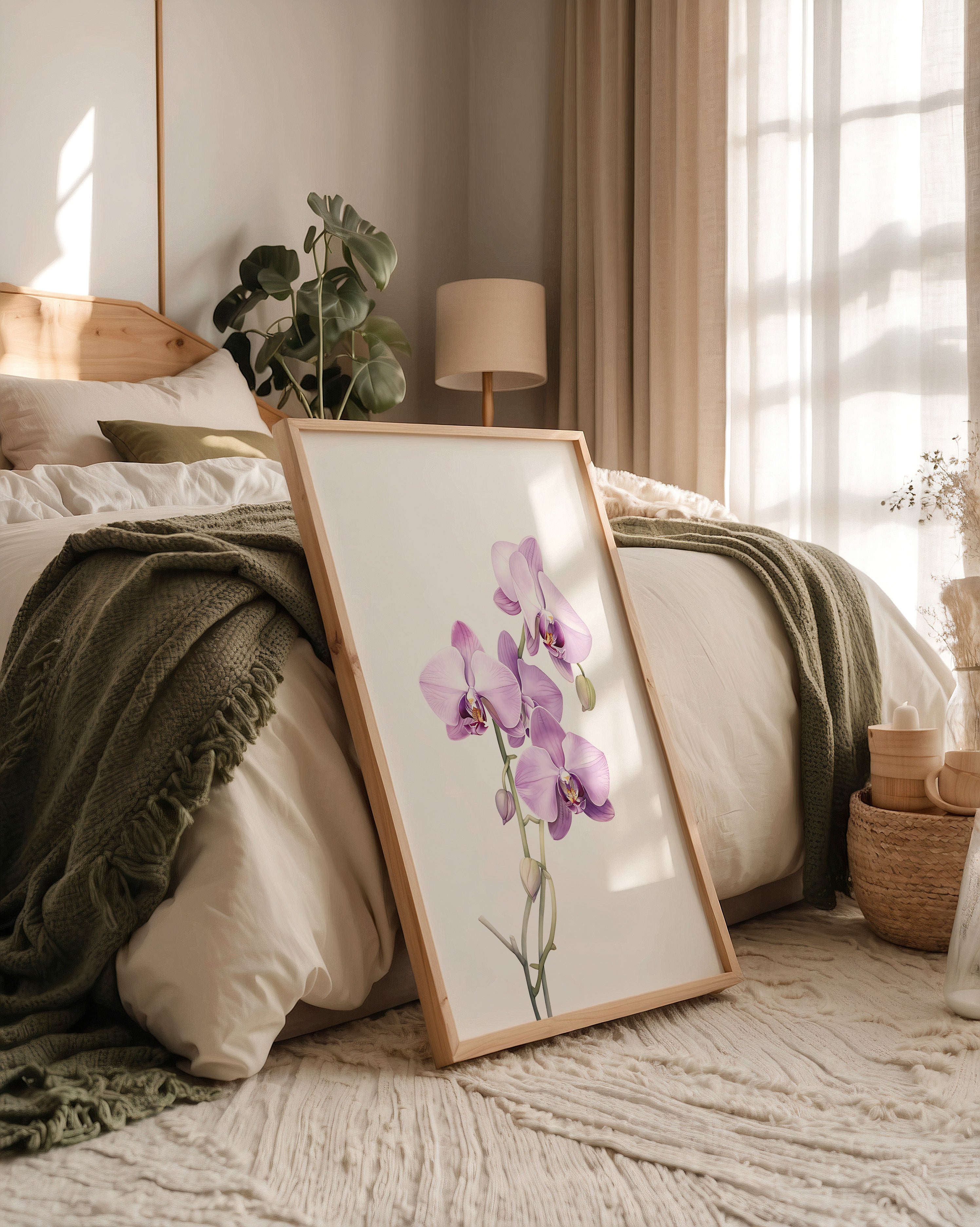 Orchideen Pastell Eleganz