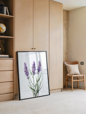 Lavendel Aquarell lila