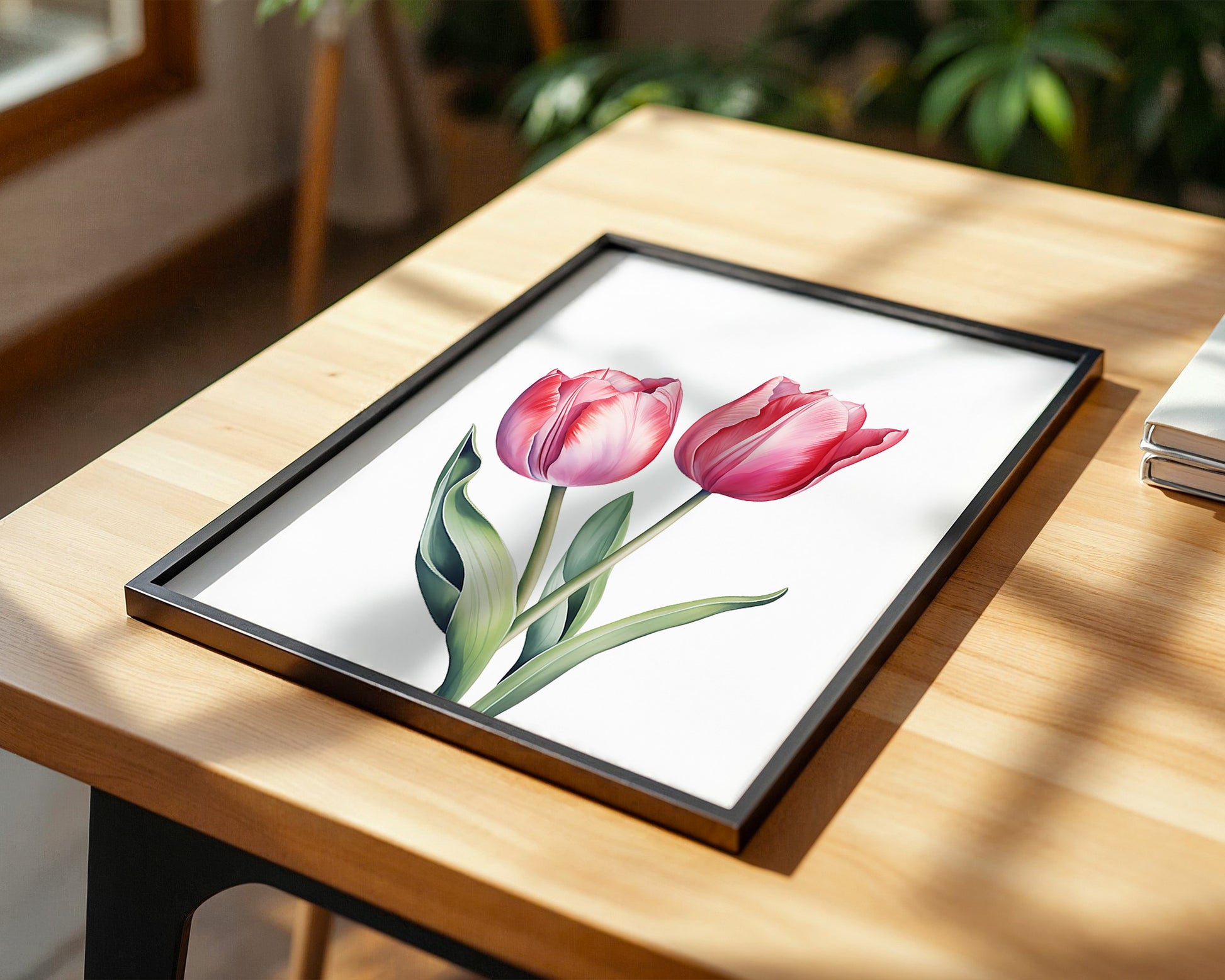 Tulpen Zartrosa Realismus