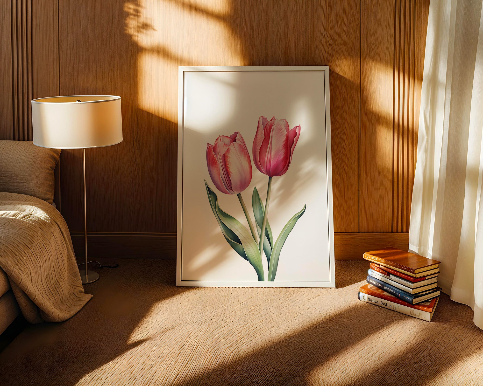 Tulpen Zartrosa Realismus