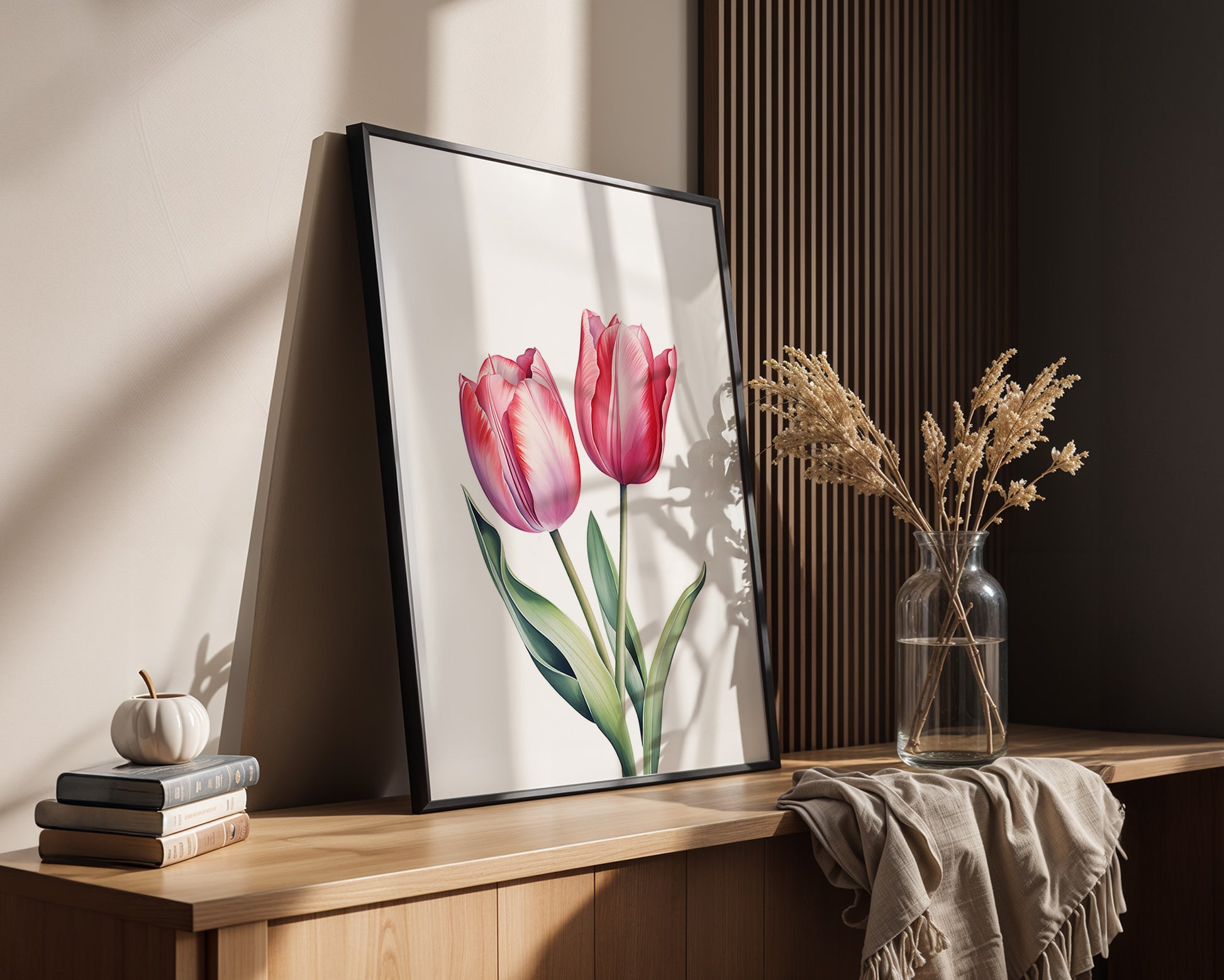 Tulpen Zartrosa Realismus